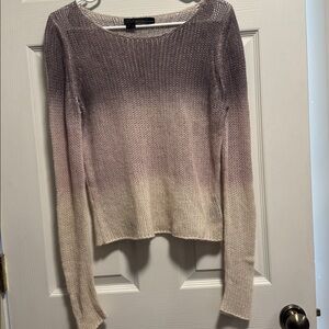 360 Cashmere Gradient Knit Women's Sweater